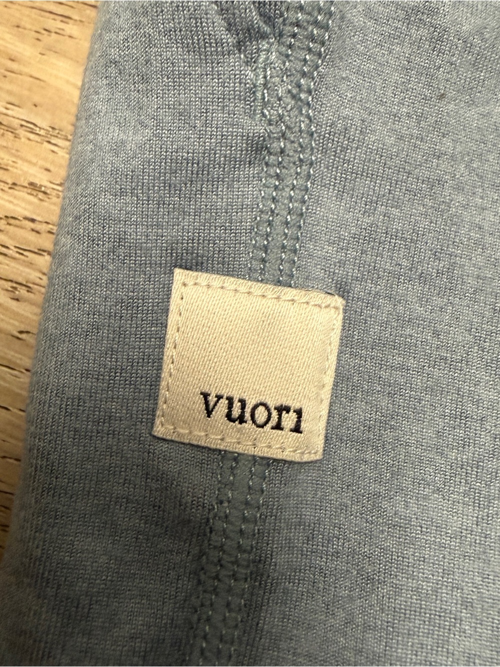 Vuori Boyfriend Sweatpant Jogger Women's Medium DreamKnit Heather Blue VW457 - Picture 4 of 12